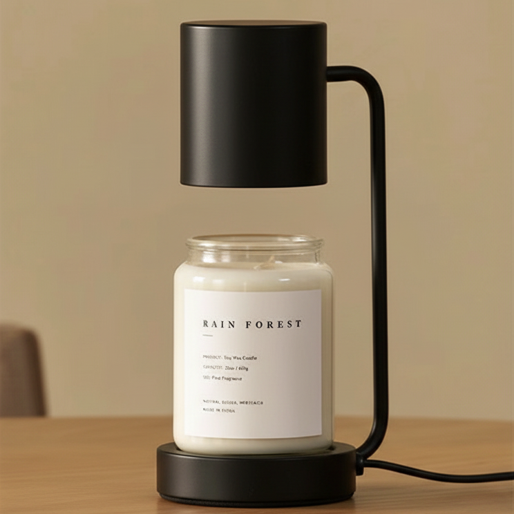 Fragrance Wax Lamp Fire-free Aromatherapy Candle Lamp Bedside Table Lamp