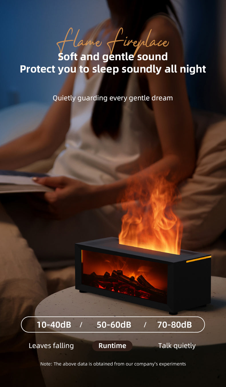 Fireplace Simulation Flame Aromatherapy humidifier