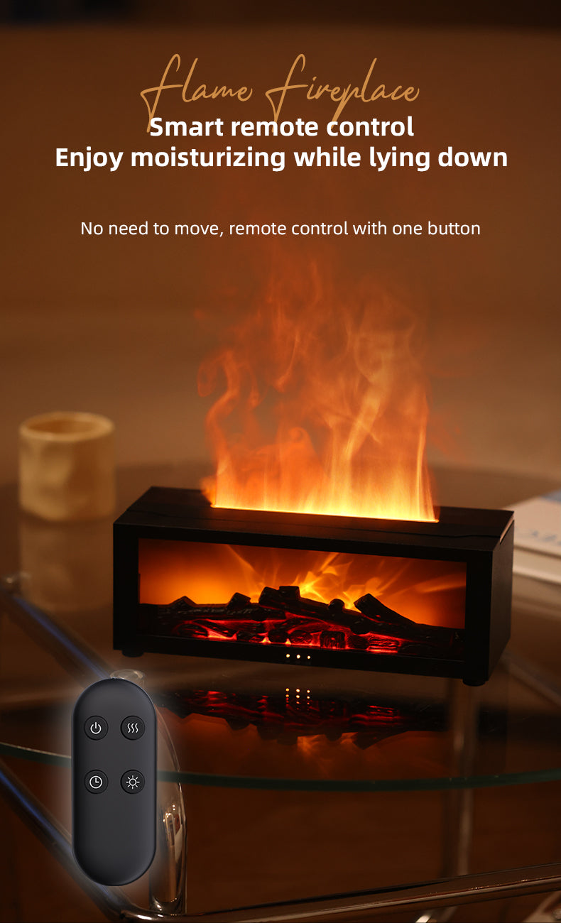Fireplace Simulation Flame Aromatherapy humidifier
