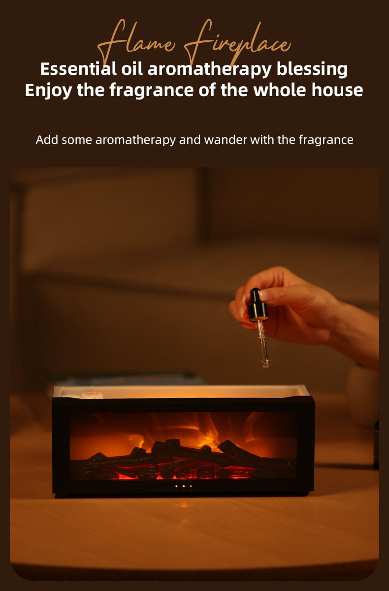 Fireplace Simulation Flame Aromatherapy humidifier