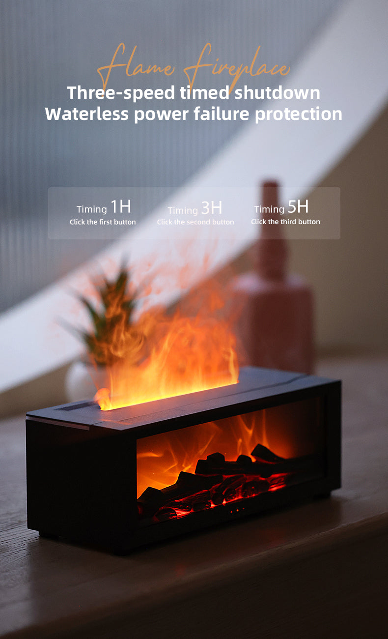 Fireplace Simulation Flame Aromatherapy humidifier